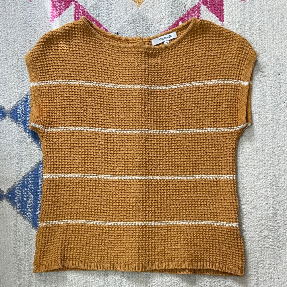 Madewell Textured Knit Top XS